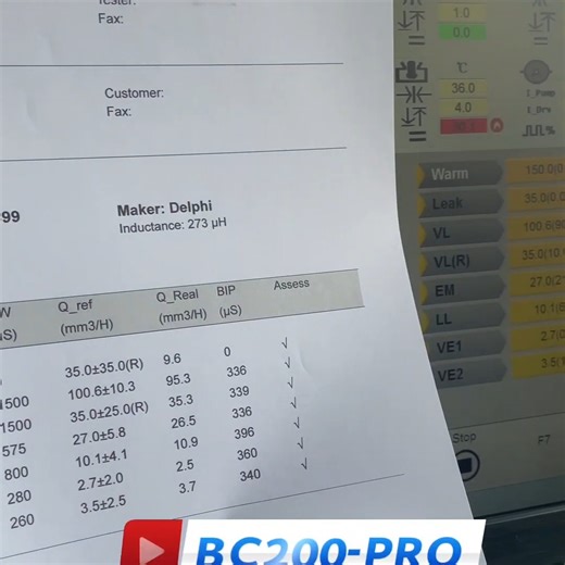 Taian Beacon Diesel Test Bench-BEACON MACHINE on Instagram: "Injector test report for diesel service and injector repairers. #diesel #injectortesting #injectortester #dieselinjector #fuelinjector #injectortest #dieseltestbench #commonrailtestbench #commonrail #testbench #beaconmachine #reels"