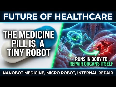 Tiny Nanobot Pill Repairs Organs From Inside — The Future of Medicine