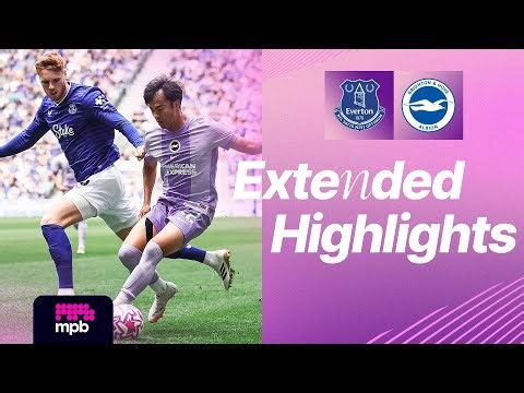 EXTENDED HIGHLIGHTS | Everton v Brighton | Premier League