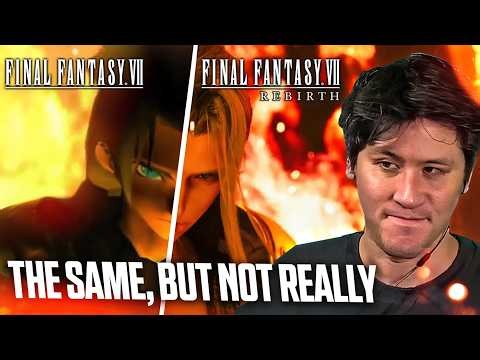 Cloud's Flashback Is A Mess (Shot-By-Shot Comparision - Final Fantasy 7 Rebirth)