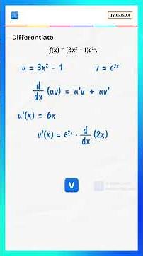 Product Rule + Chain Rule Made Easy | Differentiation Step by Step