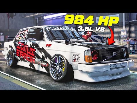 💸 Low Budget Beast! Volvo 242DL ’75 Ultimate+ Build | NFS Heat