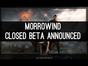 Closed Beta Announced - Morrowind