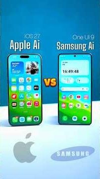 Apple Ai vs Samsung Ai 🤯