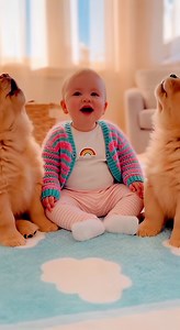 Who did the better “AWOO” — baby or puppy? 😂👇 #VoteInComments #BabyHowl #PuppyHowl #Awoo #FunnyCute #FacebookViral #ReelsFacebook #DogLovers #BabyLaugh #CuteOverload | Kram SM