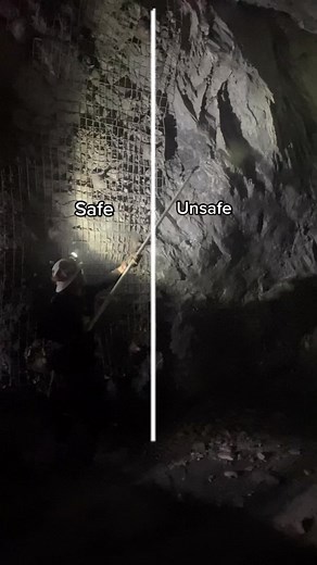 Underground Mining Safety and Scaling Techniques