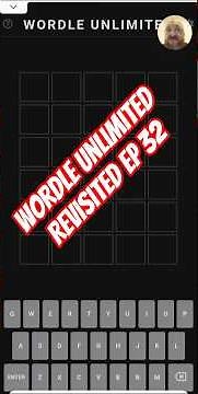 Wordle Unlimited Revisited EP 32. Classic start word. #wordle #wordleunlimited #neojakemcc
