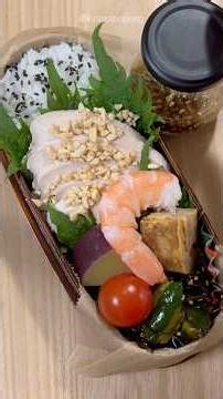 【お弁当の簡単レシピ】きゅうりの塩昆布炒め|よだれ鶏|JK娘の彩り弁当☘️