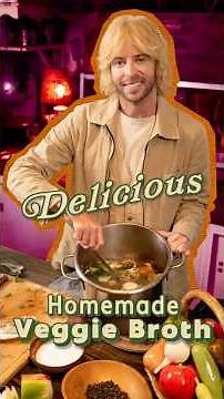 Easy Homemade Vegetable Broth