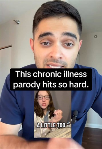 A lot of people with chronic illness connected deeply with this parody because it captures something emotionally real: the exhaustion of constantly trying to manage symptoms while still not feeling better. The appointments, referrals, medications, lifestyle changes, testing, and follow-ups can start to feel repetitive over time, especially when someone has been struggling for years. And to be fair, specialists, referrals, and symptom management absolutely matter. But I think this video highlight