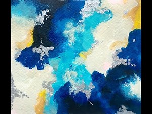 How to start an abstract painting