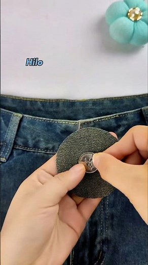 how to repair a broken button