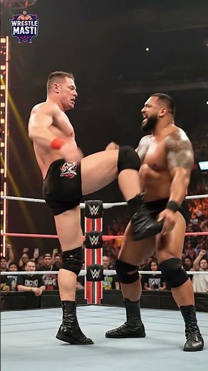 John Cena is crazy with Python #wwe