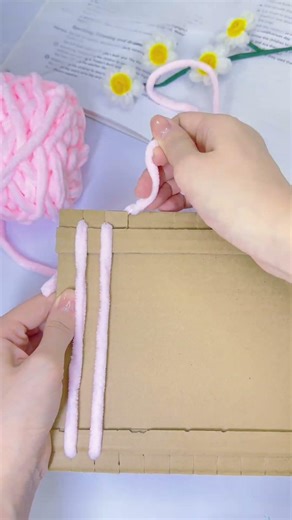 Simple DIY pink cute bag