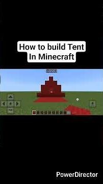 How to build a Tent in Minecraft