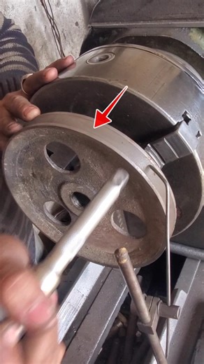 Machine Pulley Balance Process | No More Vibration! #youtube #shorts #machine