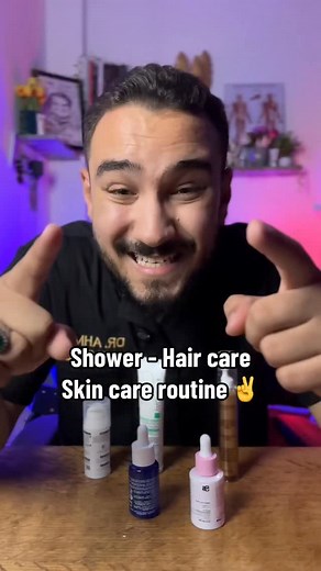 39 reactions | Shower - Hair care Skin care routine ✌️ | Dr-Ahmed Temraz | Facebook