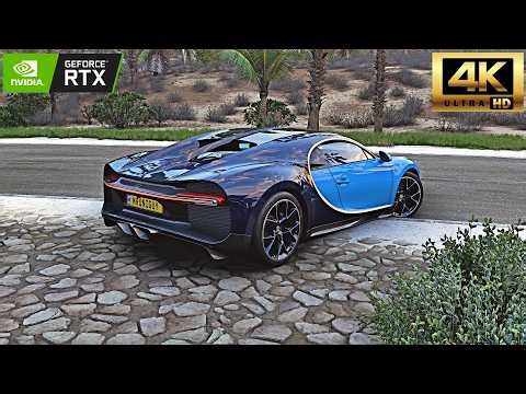 Bugatti Chiron Ultra Realistic I Top Speed – Forza Horizon 5 4K ULTRA Settings