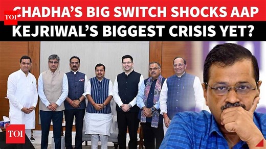 Raghav Chadha’s Exit Explained: How 7 MPs Leaving Triggered AAP’s Biggest Crisis