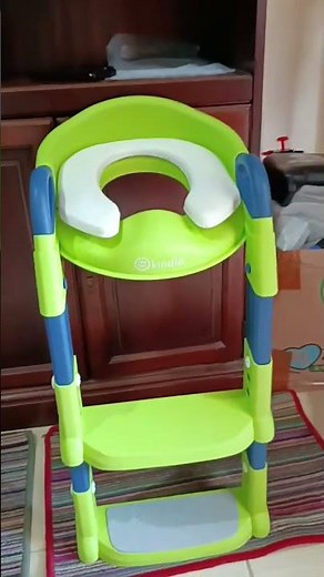 Toilet Training Tutorial for 3-Year-Olds: Making Defecation Easier, Learning with Thick, Soft Foam