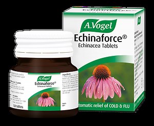 A.Vogel Echinaforce Echinacea Tablets relieves cold & flu symptoms by supporting the immune system