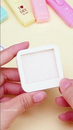 DIY miniature Paper Mini Phone 🌈 #tonniartandcraft #art #diy #diycraft #phone #miniphone #paperphone