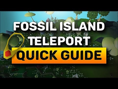 How to EASILY unlock Fossil Island Teleport on Digsite Pendant in OSRS