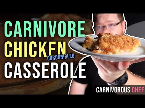 THE Chicken Cordon Bleu Casserole | Carnivore Recipe
