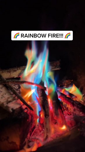 Magical Rainbow Fire Transformations: Experiment with Colorful Flames!