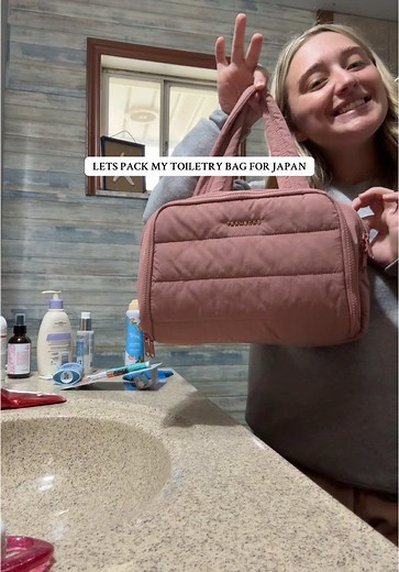 Packing My Toiletry Bag for Japan Trip