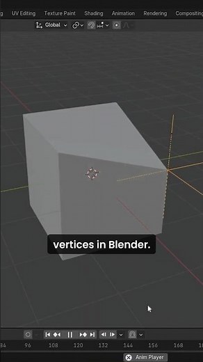How to animate vertices in Blender