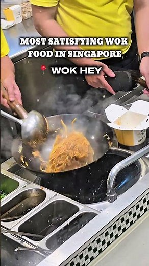 Wok Hey Worth It? My Honest Review and How They Make It! #singaporestreetfood #singaporeshorts