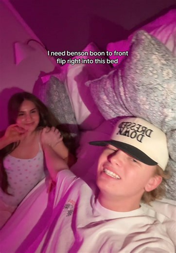 Benson Boone and Piper Rockelle Share a Sweet Moment