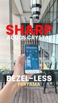 Sharp Aquos Crystal, HP Bezel-less Pertama ! #sharp #review #2026 #technology