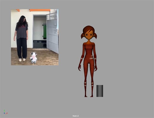 Side step blocking with reference