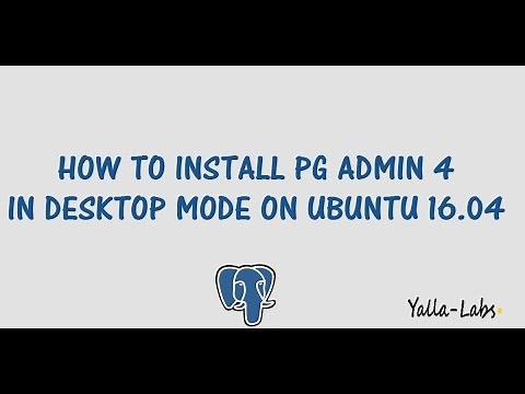 PostgreSQL - How to install pgAdmin 4 in desktop mode on Ubuntu 16.04 LTS