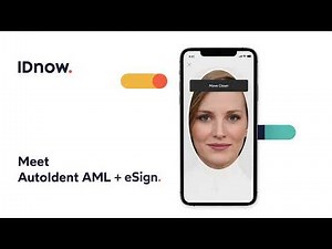 How it works: IDnow AutoIdent AML + eSign