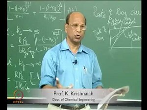 Mod-01 Lec-09 Shrinking core model contd. for type D reactions Contd.
