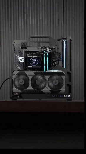 Dive into the details of this stunning custom liquid-cooled PC! Featuring a transparent chassis and vibrant pink coolant, this build is designed for both extreme performance and striking aesthetics. Every component meticulously chosen to create a truly unique gaming or workstation experience. What do you think of the custom loop? #PCBuild #CustomPC #LiquidCooling #GamingSetup #TechEnthusiast #watercooledchiller | PC build