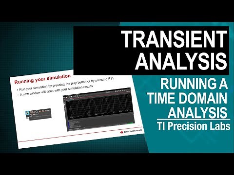 PSpice for TI - Transient analysis