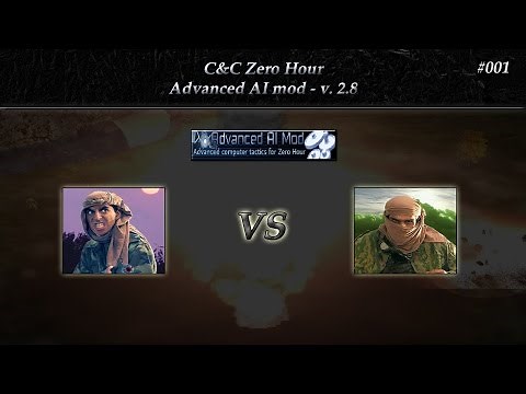[Zero Hour] 1v1 - Advanced AI mod v 2.8 - #001