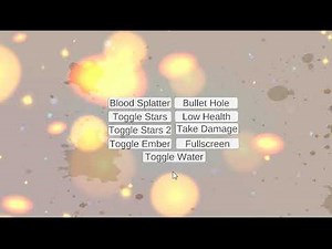BloodScreensPro - Procedural Screen FX System for Unity