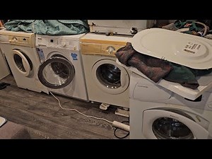 quick overview of all my washing machines