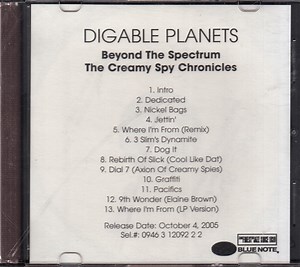 Digable Planets - Beyond The Spectrum The Creamy Spy Chronicles