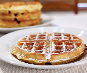Classic Restaurant Style Belgian Waffles