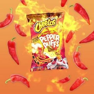 4.1K views · 226 reactions | Flavor trends change fast, and we’re on a mission to innovate even faster! Check out one of our latest launches, Flamin’ Hot Pepper Puffs from Cheetos!  Who’s tried them? | PepsiCo | Facebook