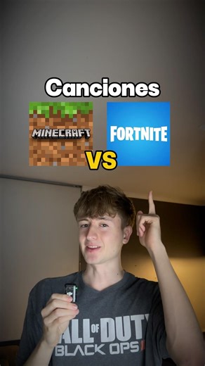 Canciones de MINECRAFT vs FORTNITE #shorts #minecraft #fortnite
