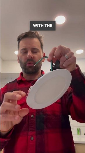 LED flush mount lighting #diy #remodeling #kitchenremodeling #oldhouse #ledlights #lighting