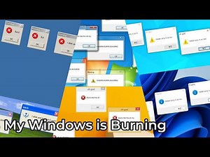 [YTPMV] My Windows is Burning (It burns burns burns with Windows sounds)