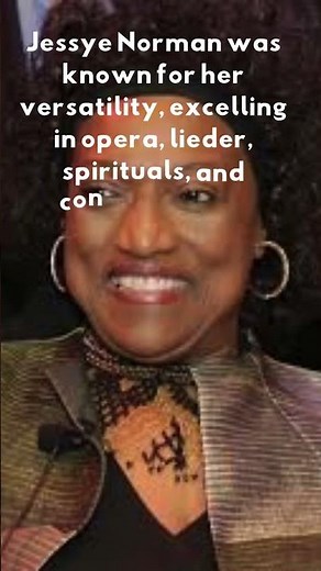 Jessye Norman: The Opera Legend Who Broke Barriers